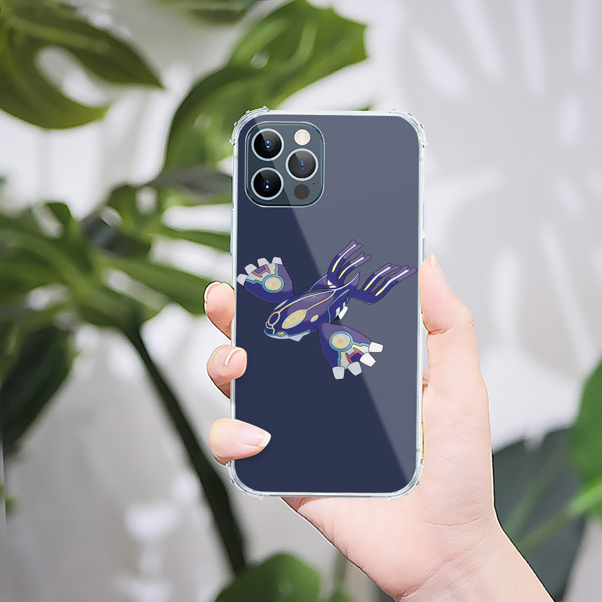 （画像用） ポケットモンスター Pokémon 【iPhone 12シリーズ対応】透明スマホケース（クリアソフトケース）